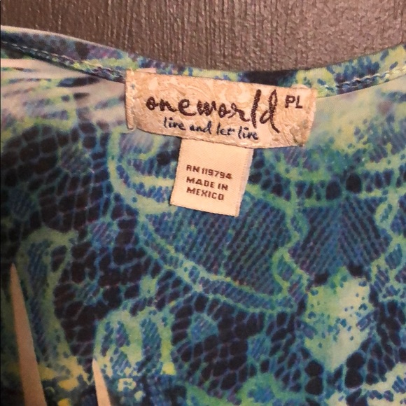 One World dress large petite - Picture 3 of 3